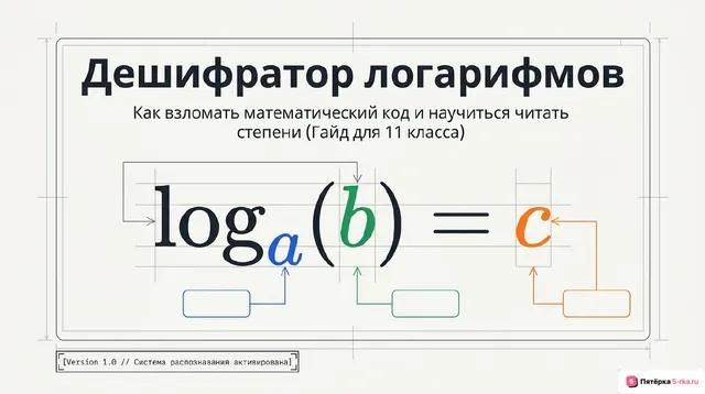 Обложка презентации к уроку «Логарифм числа»