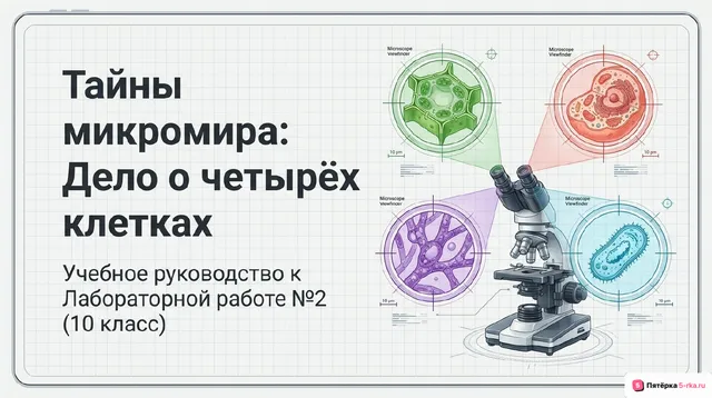 Обложка презентации к уроку «Строение эукариотической клетки»