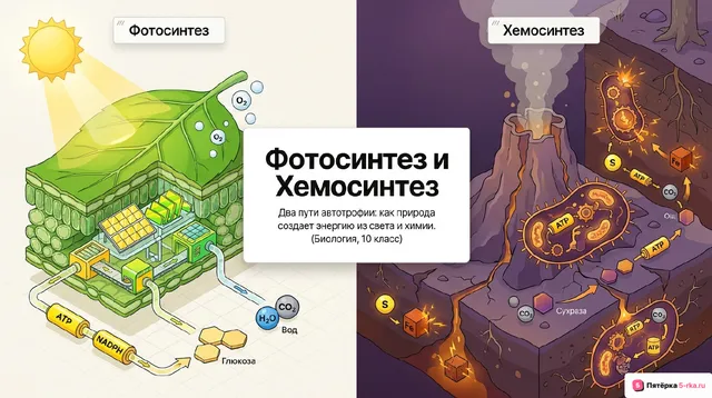 Обложка презентации к уроку «Фотосинтез»