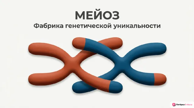 Обложка презентации к уроку «Мейоз»