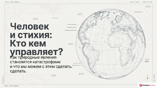 Обложка презентации к уроку «Проблемы взаимодействия человека и природы.Опасные природные явления, климатические изменения, их последствия»