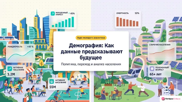 Обложка презентации к уроку «Демографическая политика и её направления»