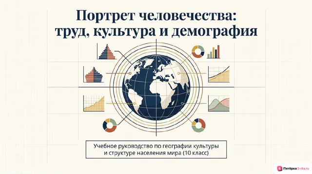 Обложка презентации к уроку «Структура занятости населения»