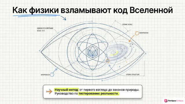 Обложка презентации к уроку «Физика — наука о природе»