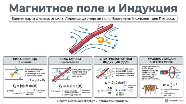 Обложка презентации к уроку «Обобщающий урок «Магнитное поле»