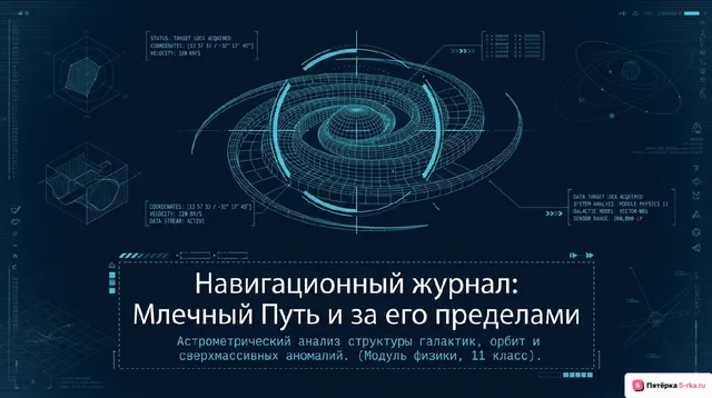 Обложка презентации к уроку «Млечный Путь — наша Галактика»
