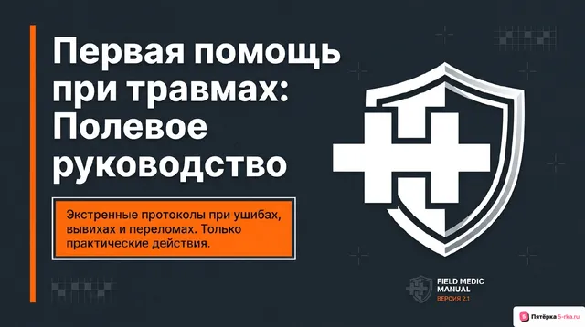 Обложка презентации к уроку «Оказание первой помощи при травмах (вывихи, переломы, ушибы)»