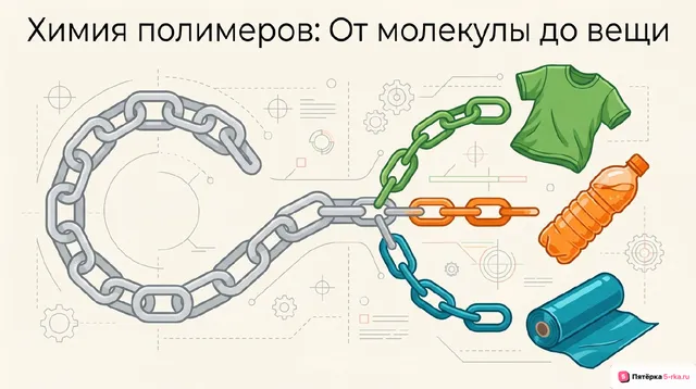 Обложка презентации к уроку «Основные понятия химии высокомолекулярных соединений»