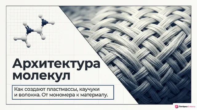 Обложка презентации к уроку «Основные методы синтеза высокомолекулярных соединений»