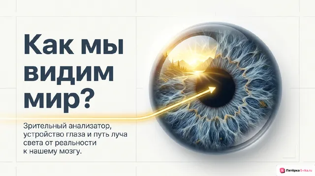 Обложка презентации к уроку «Органы чувств и их значение»