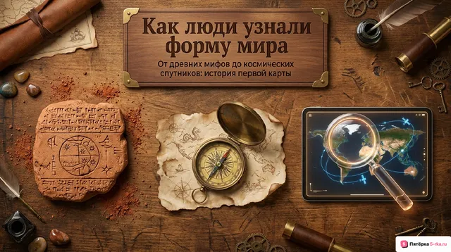 Обложка презентации к уроку «Представления о мире в древности»