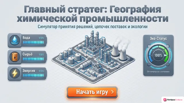 Обложка презентации к уроку «Факторы размещения предприятий»