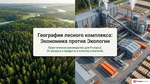 Обложка презентации к уроку «География важнейших отраслей»
