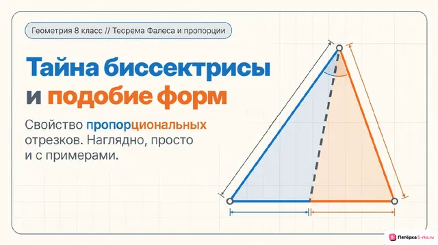 Обложка презентации к уроку «Теорема Фалеса и теорема о пропорциональных отрезках»