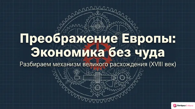 Обложка презентации к уроку «Преображение Европы»