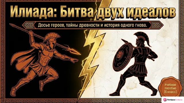 Обложка презентации к уроку «Гомер»
