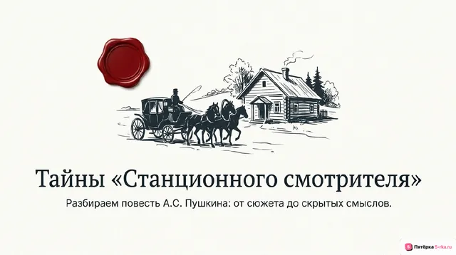 Обложка презентации к уроку «А.С. Пушкин»