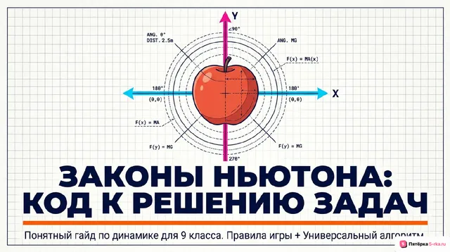 Обложка презентации к уроку «Решение задач на применение законов Ньютона»