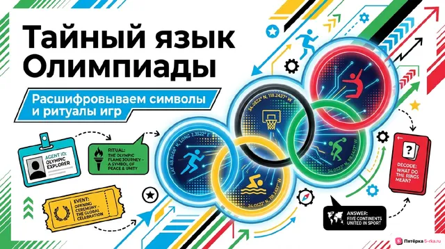 Обложка презентации к уроку «Символика и ритуалы Олимпийских игр»