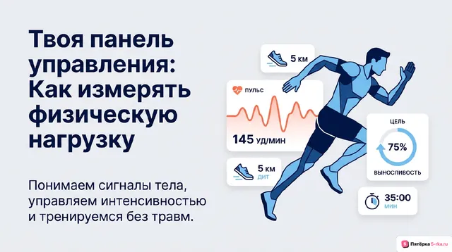 Обложка презентации к уроку «Основные показатели физической нагрузки»