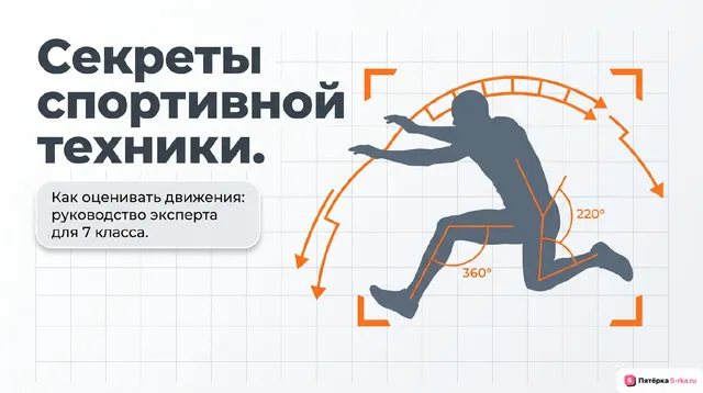 Обложка презентации к уроку «Способы и процедуры оценивания техники двигательных действий»