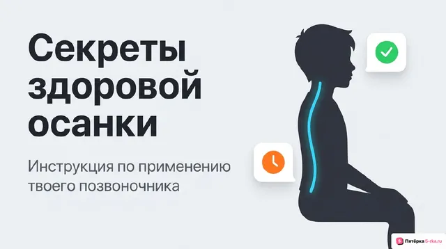 Обложка презентации к уроку «Упражнения для профилактики нарушения осанки»