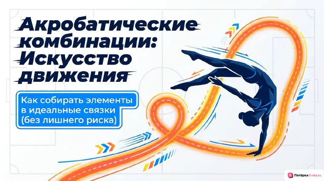 Обложка презентации к уроку «Акробатические комбинации»
