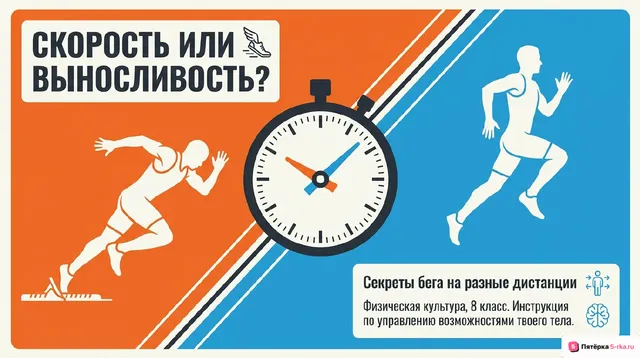 Обложка презентации к уроку «Бег на короткие и средние дистанции»