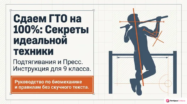 Обложка презентации к уроку «Правила и техника выполнения нормативов комплекса ГТО: подтягивание из виса лежа на низкой перекладине 90см; поднимание туловища из положения лежа на спине»
