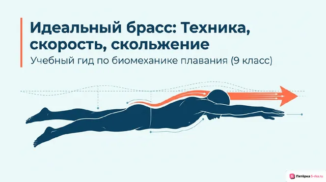 Обложка презентации к уроку «Плавание брассом»