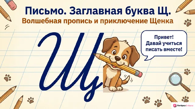 Обложка презентации к уроку «Письмо»