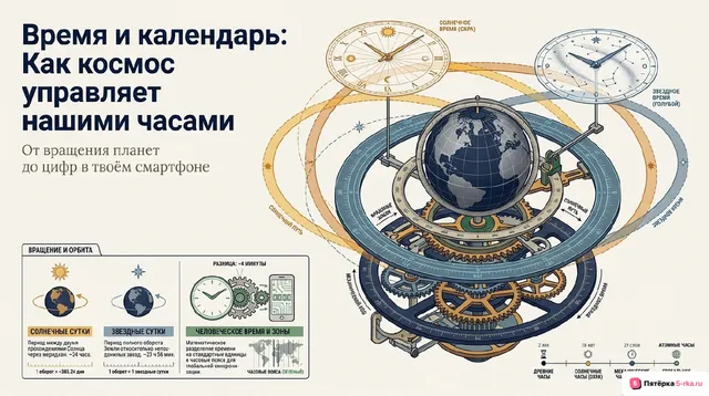 Обложка презентации к уроку «Время и календарь»
