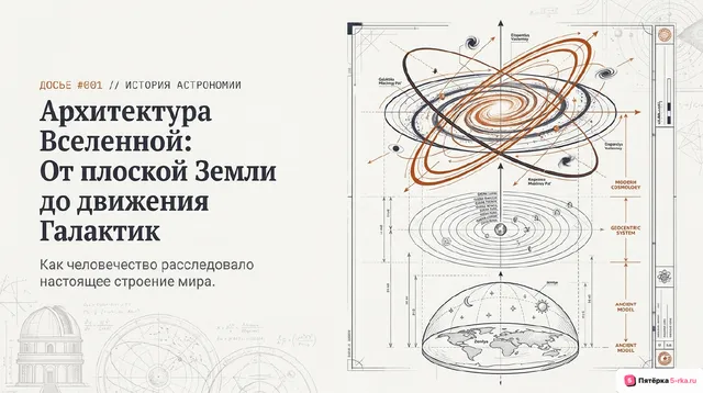 Обложка презентации к уроку «Развитие представлений о строении мира»