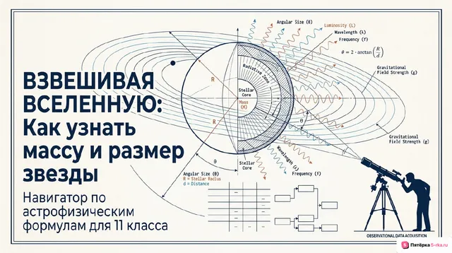 Обложка презентации к уроку «Решение задач по теме: Массы и размеры звёзд»