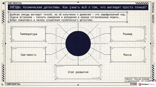 Обложка презентации к уроку «Повторительно-обобщающий урок по теме «Звезды»»