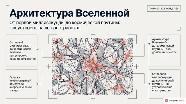 Обложка презентации к уроку «Основы современной космологии»